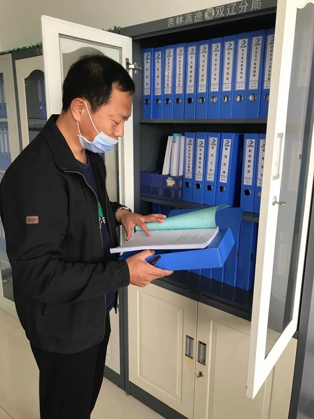 双辽分公司：联合检查促管理水平提升1.jpg